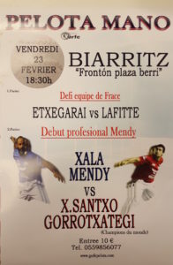Lire la suite à propos de l’article XALA et MENDY à PLAZA BERRI