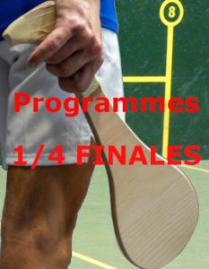 Lire la suite à propos de l’article Tournoi Programmes 1/4 FINALES