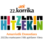 Lire la suite à propos de l’article KORRIKA 2022