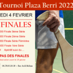 Lire la suite à propos de l’article FINALES TOURNOI PLAZA BERRI