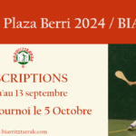 Lire la suite à propos de l’article Tournoi Plaza Berri 2024 (Paleta gomme pleine)