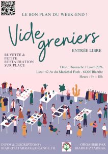 Lire la suite à propos de l’article Vide Grenier à Plaza Berri le 12 Avril